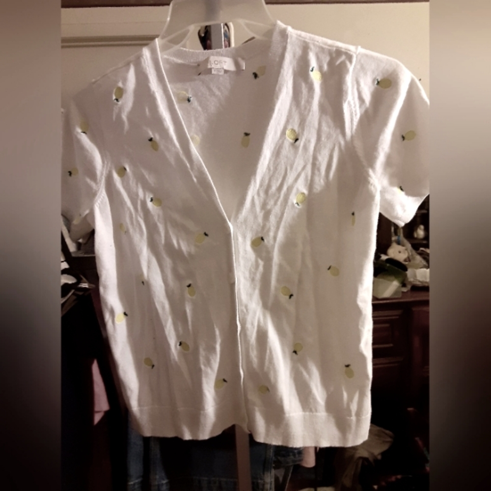 Loft button up sweater